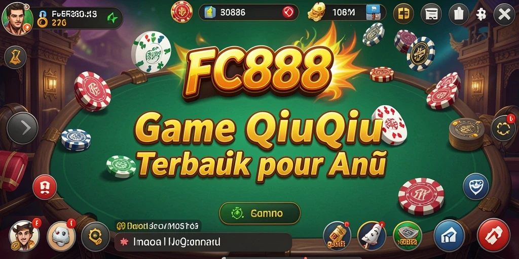 Gameplay menarik dari FC888 dengan suasana QiuQiu yang seru.