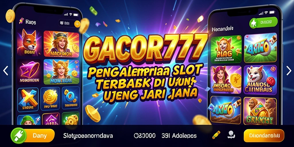 Tampilan gameplay menarik dan penuh aksi dari GACOR777 di layar.