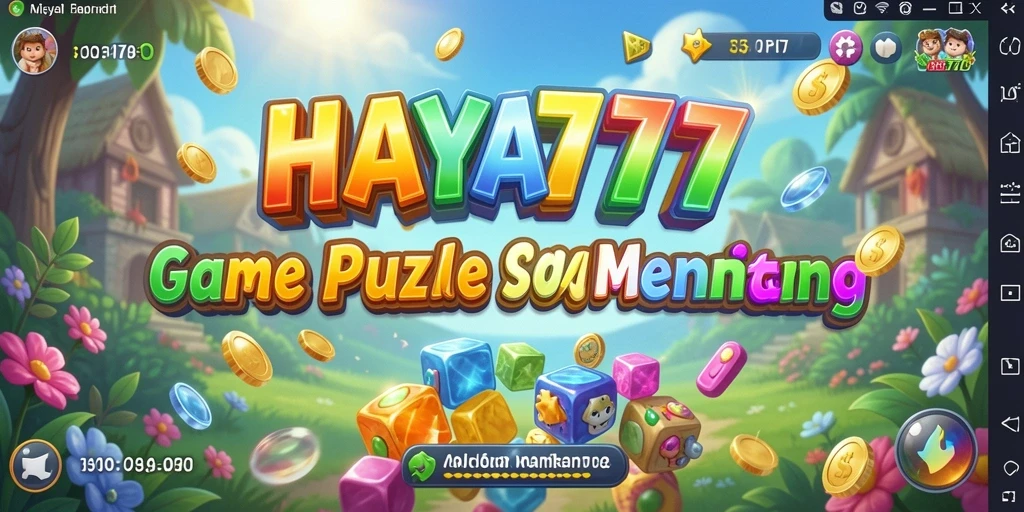 Tampilan gameplay HAYA777 dengan tantangan Puzzle yang menegangkan.
