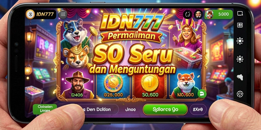 Tampilan gameplay Slot yang mengasyikkan di IDN777