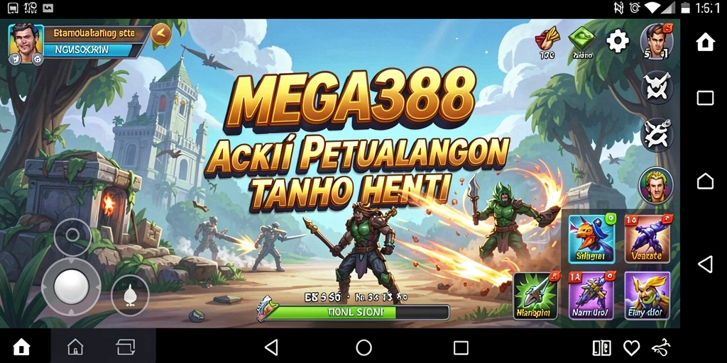 Tampilan gameplay MEGA388 yang memukau dan penuh aksi.