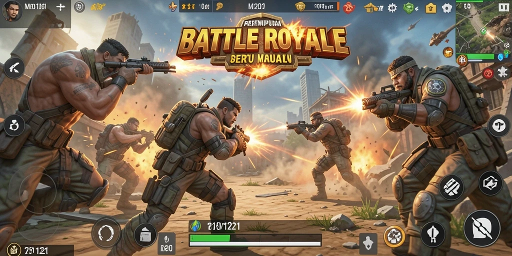 Gameplay intens di pertempuran MPO1221 dengan aksi seru dan strategis.