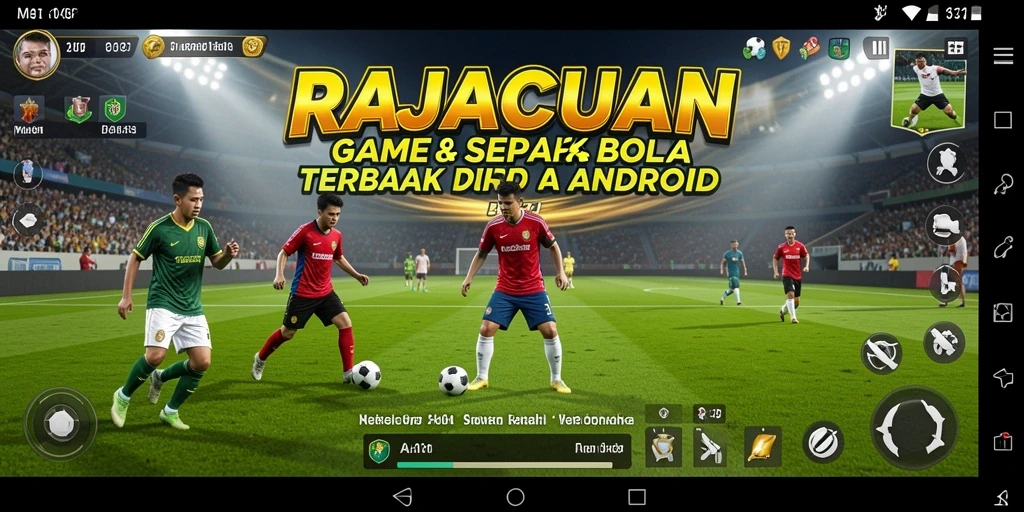 Tampak menegangkan saat pemain beraksi di lapangan.
